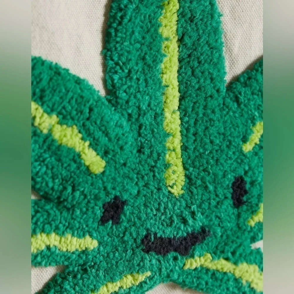 Urban Outfitters Mini Tufted Flag Textured Mary Jane 100% Cotton Tapestry NWT